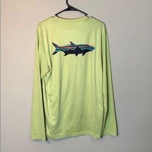 Patagonia fish tech shirt